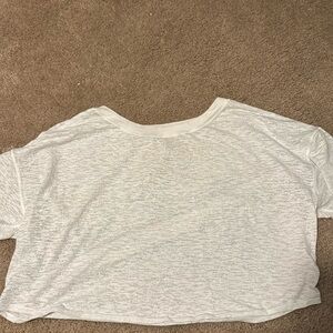 Lululemon cropped tshirt. Size 10